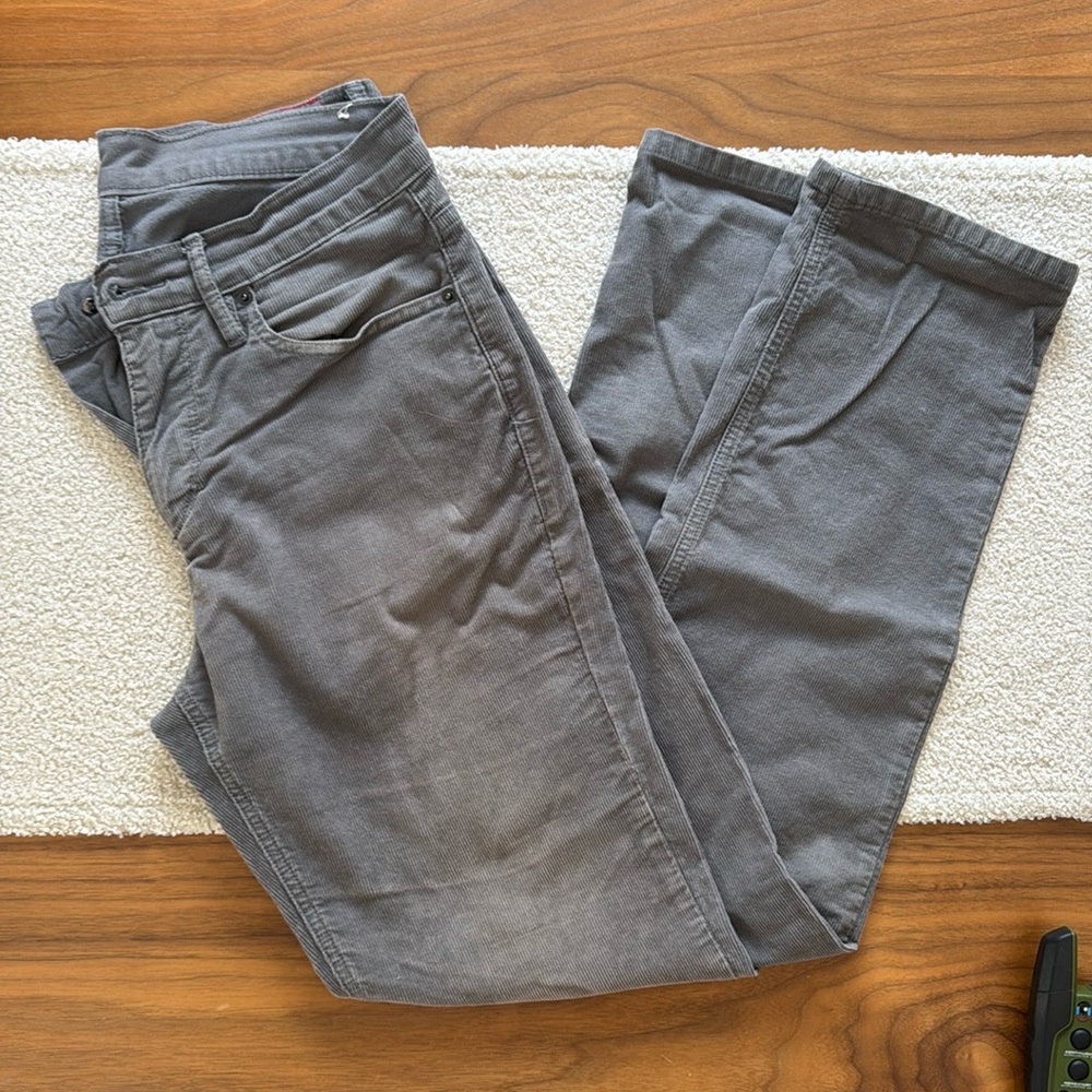 Marine Layer men’s pant corduroy grey - 32x32